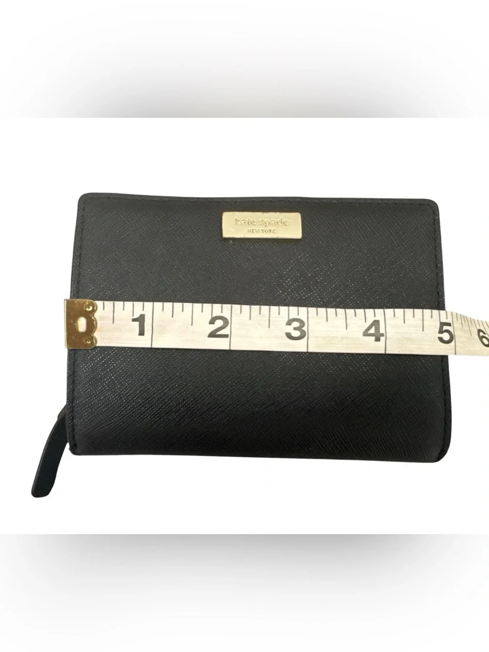 Kate Spade Newbury Lane Cara Bifold Saffiano Leather compact Wallet